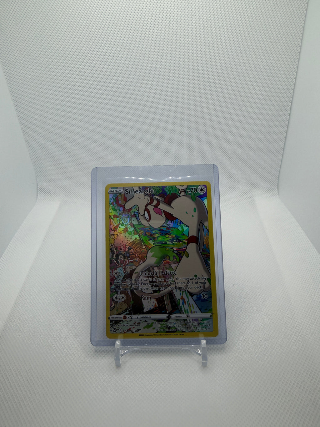 Smeargle TG10/TG30 Silver Tempest Trainer Gallery Pokemon Card