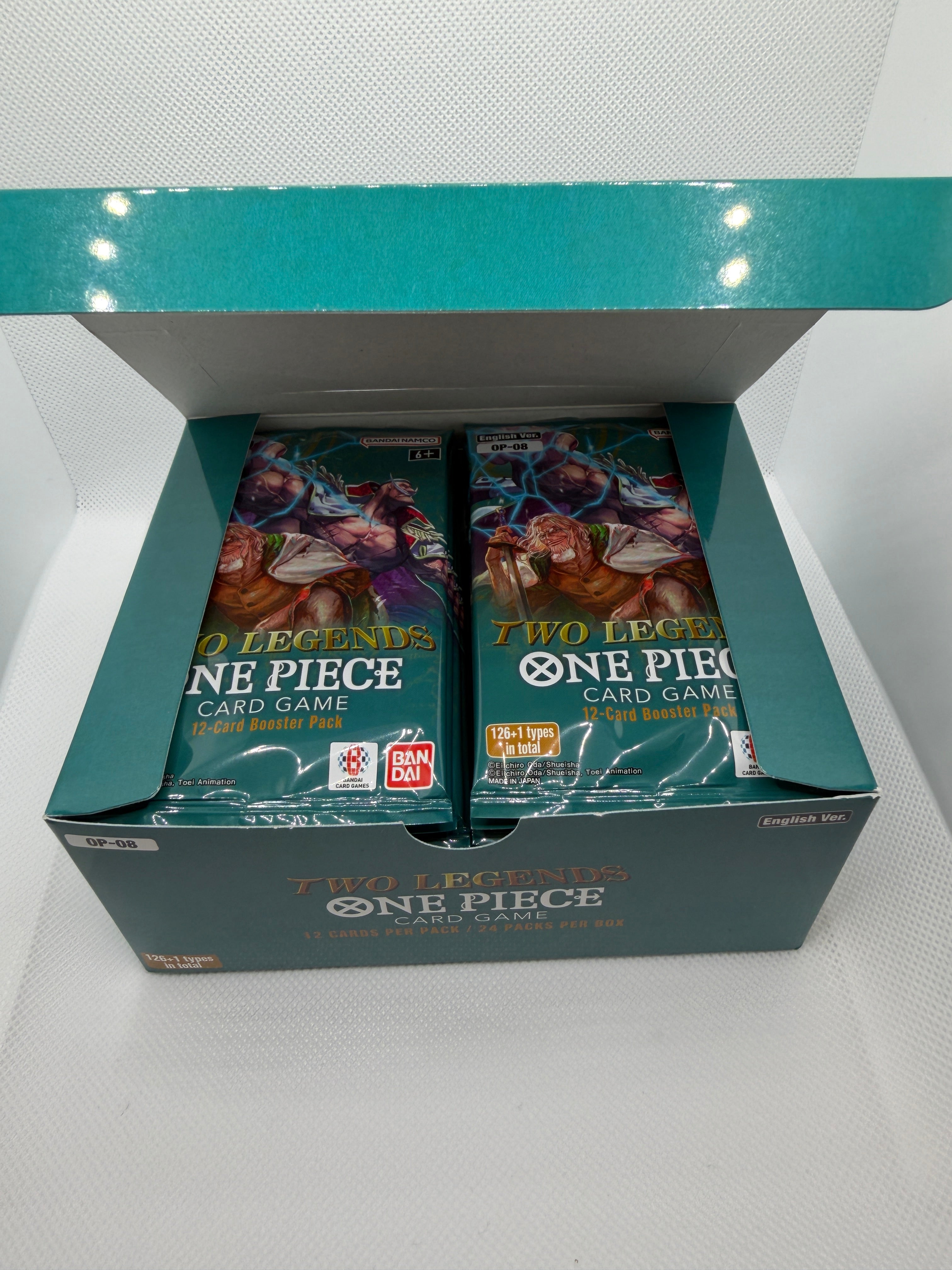 One Piece Card Game: Two Legends Booster Box (OP-08) (Unsealed)