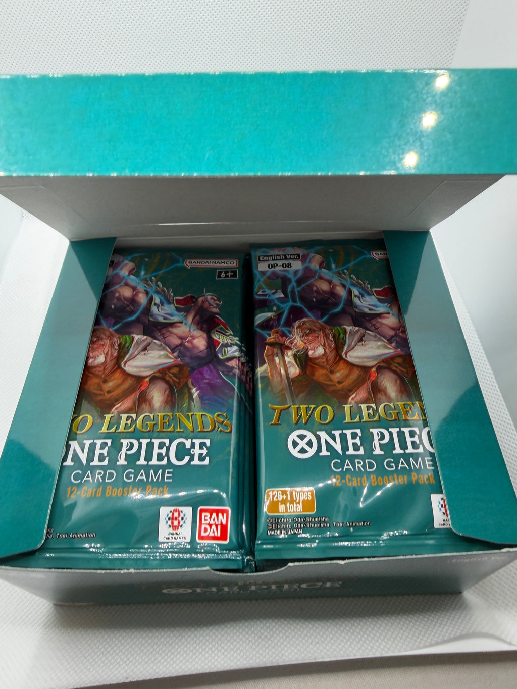 One Piece Card Game: Two Legends Booster Box (OP-08) (Unsealed)