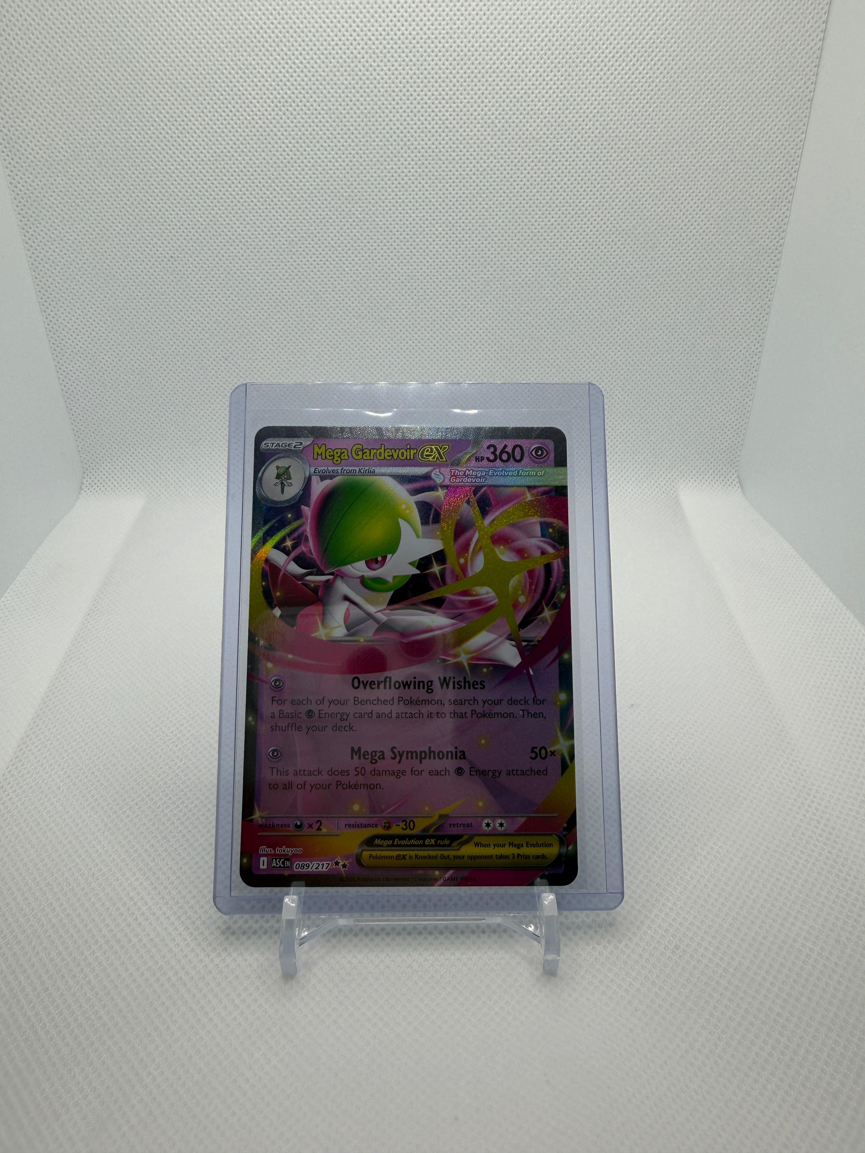 Mega Gardevoir EX 060/132 Mega Evolutions Holo Double Rare Pokémon